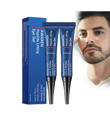 Anti-Aging Eye Care, Moisturizing Eye Contour Care with Hyaluronic Acid, Anti-Wrinkle and Fine Lines Facial Care for Men, Eye Contour Repair Cream, 24-Hour Moisturizing Eye Cream (2)