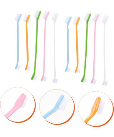 DOITOOL Pet Toothbrush 10pcs Tooth Nylon -head Brush Toothbrush Cat Supplies Pets Teeth Handheld Puppy for Oral Pet Toothpaste - Buy Online on GoSupps.com
