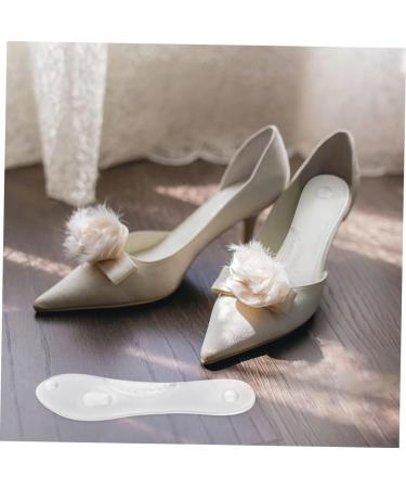 FOMIYES Arch Support Insoles - 2 Pairs Non-Slip Foot Care Cushions for Ladies | Transparent Comfort Shoe Inserts (22.2x7.1cm) - International Shipping Available - Buy Online on GoSupps.com