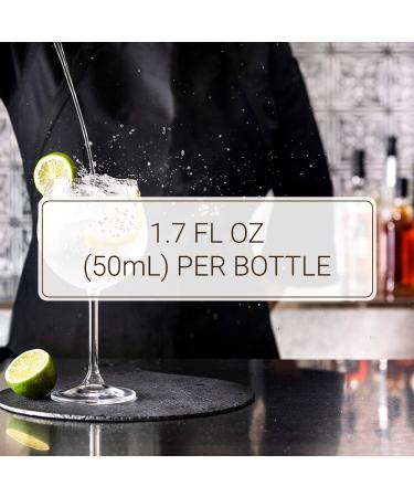 MONIN Premium Cocktail Syrup Gift Set - 5x5cl - Passionfruit, Strawberry, Mojito Mint, Coconut, Elderflower - Ideal for Cocktails - Vegan-friendly - 5 Count Pack - Buy Online on GoSupps.com