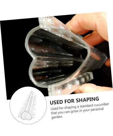 Parliky 2pcs Vegetable Shaping Mold Cucumbers DIY Tools Vegetable Strawberry Ginseng Fruit - Buy Online on GoSupps.com