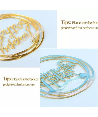 LUONT Number Cake Topper For Happy Birthday Cake Decoration| Perfect Cake Decoration for Kids Men's or Women's (Gold) (Sweet 16) - Buy Online on GoSupps.com