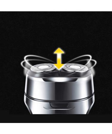 Rechargeable Electric Shaver for Men - Waterproof Rotary Razor with Pop-up Trimmer | Wet & Dry Use - Buy Online on GoSupps.com