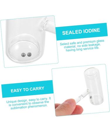 GLEAVI 2pcs Experiment Equipment Sublimation Tube Sublimation Iodine Equipment Hammer Iodine Glass Spray - Buy Online on GoSupps.com