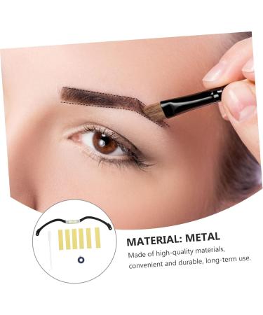 Balacoo 2 pcs Marker Measure Eyebrow Metal Mapping Premium Line Auxiliary Shaping Professional Measuring 1 count (Pack of 1) Blackx2pcs - Buy Online on GoSupps.com