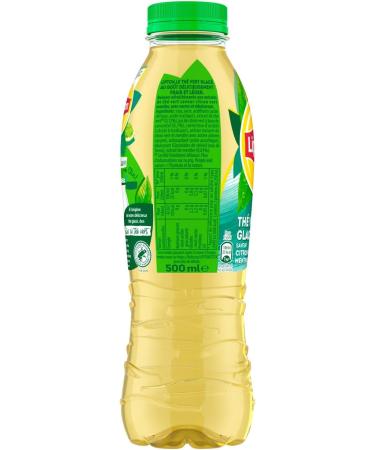 Lipton Ice Tea Ice Green Tea Lime Mint Bottles 12x50CL - Buy Online on GoSupps.com