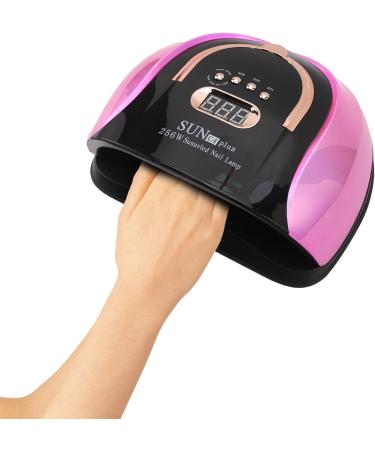 256W Nail Lamp UV LED Gel Curing Lamp Nail Dryer with 4 Timers - Buy Online on GoSupps.com
