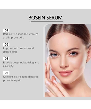 Boswellia Wrinkle Resistant Essence 100ml Bosein Collagen Anti-Wrinkle Essence Milk Hyaluronic Acid Anti-Aging Face Serum Smoothing and Moisturizing for All Skin Types (2pcs) - Buy Online on GoSupps.com