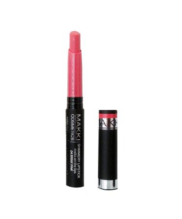 Makki Makki Shiny lipstick melts on lips 04 rose brink