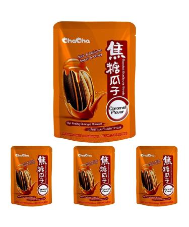 CHACHA - Roasted Sundae Caram. (1 X 160 GR) (Pack of 4) 160 g (Pack of 4)