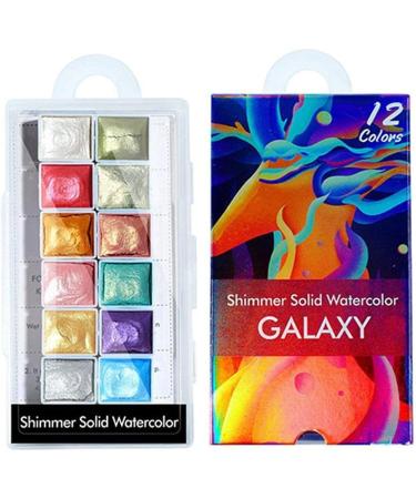Xuejian Metallic Pearl Watercolor Nail Glitter - 6/12 Colors Chrome Pigment for Ombre Gradient Nail Art | International Shipping Available - Buy Online on GoSupps.com
