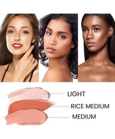 Foundation concealer lightens acne fine lines and dark spots moisturizes and rejuvenates skin to even out skin tone anti-aging serum hyaluronic acid foundation serum (Medium brown 30ML) 30 ml (Pack of 1) Medium Brown - Buy Online on GoSupps.com