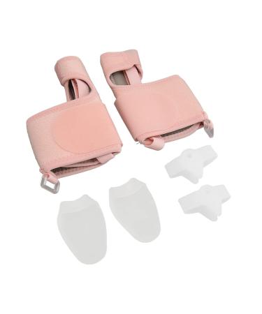 Soft Elastic Hallux Valgus Bunion Corrector for Women - Toe Straightener Brace for Crooked Toes, Pain Relief - Foot Separators - Buy Online on GoSupps.com