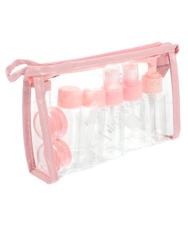 DOITOOL Lotion Dispenser 1 Set Travel Bottle Empty Bottle Plastic With Cover Storage Box