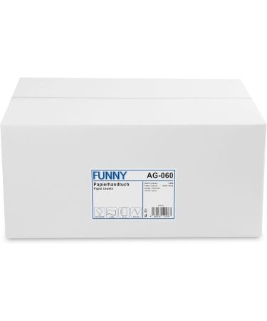 Buy Funny High White Paper Towels - 4000 Sheets 2-Layer Bundle with Towel Roller - Fast International Shipping - Buy Online on GoSupps.com