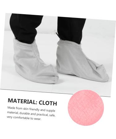 FOMIYES 2 Sets Gloves Hand Wax Cover Paraffin Wax Mitten Paraffin Wax Foot Cover Heated Glives Foot Skin Wax Cover for Foot Spa Hand Bag Heated Mittens Feet Fabric Care Pink Elastic Band - Buy Online on GoSupps.com
