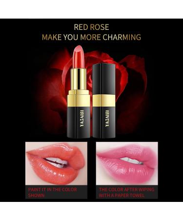Red Enchantress Lip Balm: Temperature Color Change, Long Lasting, Waterproof Lipstick for Women - Nutritious, Moisturizing Lip Care - Buy Online on GoSupps.com