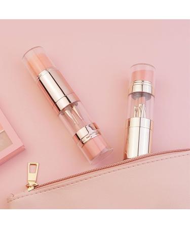 5 in 1 Makeup Brush Portable Electroplated Soft Hair Eyebrow Eyeshadow Brush for Office Lady (Electrogilding) - Buy Online on GoSupps.com