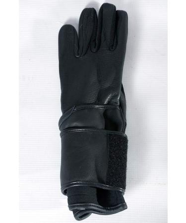 HILASON Pro Rodeo Bull Riding Gloves - Genuine Leather Black Left Hand Size 8 - Buy Online on GoSupps.com