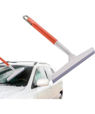 Frifer Window Scrubber - Glass Shower Scrubber - Portable Household Cleaning Tools Window Squeegee Cleaning Squeegee for Shower Doors Tiles Bathroom Orange - Buy Online on GoSupps.com