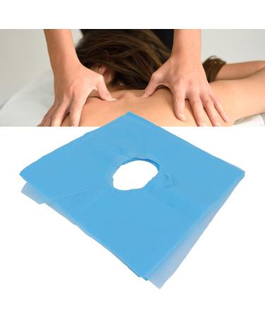 Ververt Touch Disposable Pillow Covers - 100 Pack Breathable & Water-Absorbent Facial Covers for Beauty Salons - Blue Hole Design - Buy Online on GoSupps.com