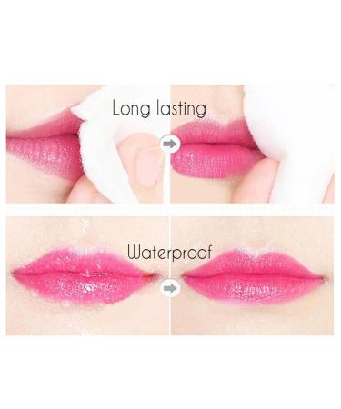 Btspring Clear Flower Jelly Lipstick 6-Pack - Nutritious Moisturizing Lip Balm, Long-Lasting Matte Lip Gloss - Pink - Buy Online on GoSupps.com