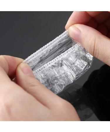 Lurrose 300Pcs Disposable Clear Ear Protectors - Waterproof Ear Caps for Hair Dyeing, Barber, Home & Shower - Buy Online on GoSupps.com