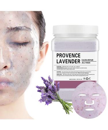 Poztl gele mask powder for facial treatment soothing gel face mask with lavender DIY spa peel off hydro moisturizing & hydrating jelly face mask skin care mask 23 fl oz