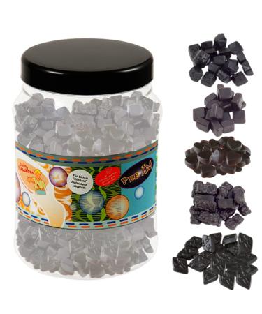 Your Naschbox - Sugar -free liquorice specialties - 5 varieties Mix - 3 kg sweets Pott - XXL Large pack - Gelatin -free 3kg Big Pot