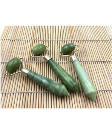 100% Natural Xiuyan Jade Single Point Roller (10cm2.5cm) - Buy Online on GoSupps.com