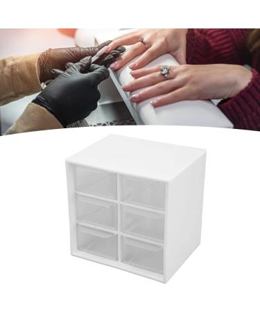 Nail Box 14 * 13 * 11 Nail Art Tool Box Desktop Dustproof Simple Nail Polish Supplies Storage Drawer Organizer Box - Buy Online on GoSupps.com
