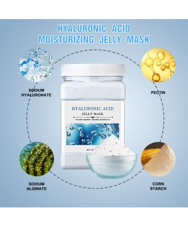 CILRIAL Hydro Jelly Face Mask Bulk - 23 Fl Oz (Hyaluronic Acid) | Professional Facial Skin Care Mask for Moisturizing and Rejuvenation - Buy Online on GoSupps.com