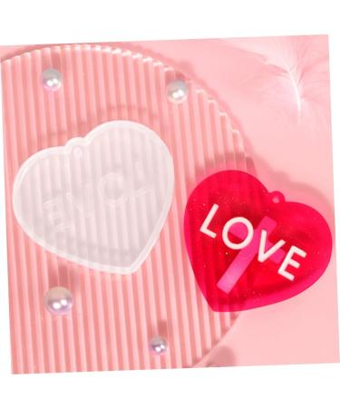 COHEALI 8 Pcs Love Silicone Mold Resin Mold Heart Keychain Molds Portable Pendant Molds Lovers Key Chain Set As Shownx4pcs 6.7X6cmx4pcs - Buy Online on GoSupps.com