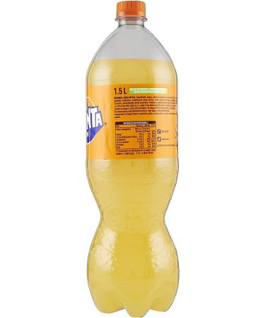 Fanta Orange Lemonade Bottles 1.5L PET 6 Pack 100% Italian Oranges - Buy Online on GoSupps.com