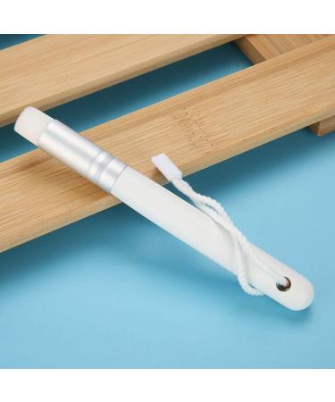 Eyelash Extension Brush Eyelash Soft Cleansing Brush For Use With Eyelashes Foam(Silver) - Buy Online on GoSupps.com