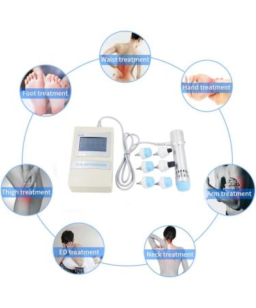 Gehpyyds Shock Wave Therapy Device for ED & Pain Relief | Deep Tissue Percussion & Anti-Cellulite Treatment - Buy Online on GoSupps.com