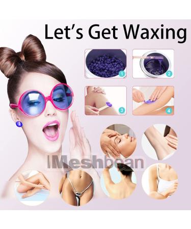 Double Wax Warmer Professional | Electric Hair Removal Heater | Adjustable Temperature | SPA Equipment with 140 Wooden Sticks - Buy Online on GoSupps.com