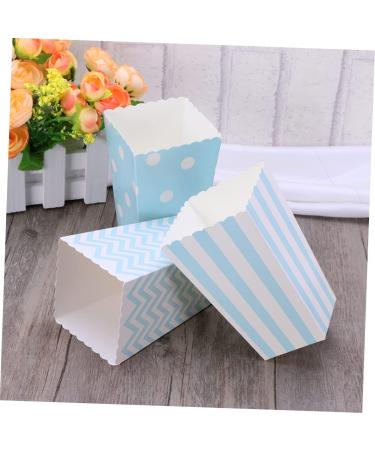 Zerodeko 48pcs Boxes Popcorn Box French Fries Bags French Fries Serving Boxes Popcorn Bucket Movie Popcorn Containers Chocolate Popcorn Party Snack Containers Packing Box Disposable Paper - Buy Online on GoSupps.com