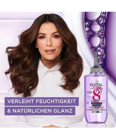 L'Or al Paris Elvital Hydra Hyaluronic Wonder Water Moisturizing Fluid for Shiny Hair Fluid with hyaluronic acid for long-lasting hydration and care 200 ml - Buy Online on GoSupps.com
