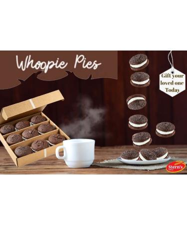 Whoopie Pie Gift Basket - 9 Individually Wrapped Gourmet Cookie Gift Box - Nut Free - Prime Delivery - Perfect for Birthday and Valentine's Day - Sterns Bakery - Buy Online on GoSupps.com