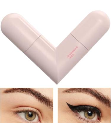 Eyeliner Pen with Stamp Waterproof Makeup - Waterproof Eyeliner Pen - for Women Beauty Lovers Weddings Parties Travel Elegant Dinners - Buy Online on GoSupps.com