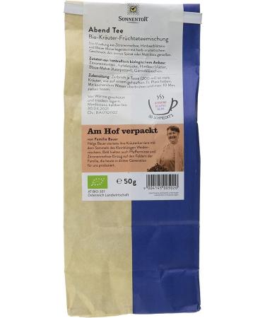  Sonnentor Sonnentor Pack of 6 Organic Loose Leaf Tea Bags (50g) - Buy Online on GoSupps.com