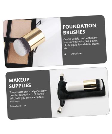 Blush Brush & Powder Brush for Travel | Loose Powder & Foundation Applicator | Essential Makeup Tools - Buy Online on GoSupps.com