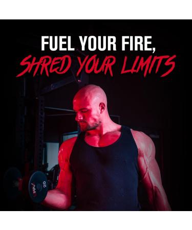 Jacked Factory Nitrosurge Shred Max Preworkout - High-Performance Thermogenic Pre Workout Powder for Men and Women with L Citrulline Acetyl L Carnitine Organic Caffeine - 40 Servings Cherry Bomb - Buy Online on GoSupps.com