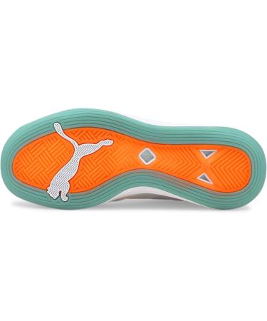 PUMA Unisex Accelerate Turbo Nitro W+ Indoor Trainers - 41 EU | Puma White Neon Citrus Nimbus Cloud Porcelain - International Shipping Available - Buy Online on GoSupps.com