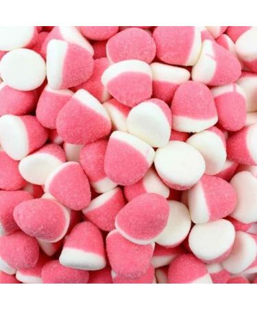 FINI Strawberry Kisses Gummy Sweets Jellies Mixed-Fruit 1Kg Share Pack Chewy Gummy Jelly Sweets Christmas Birthday Easter Halloween Thank You Gift Sharing Box Great Gift Sold by EPL - Buy Online on GoSupps.com