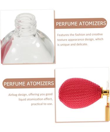 SKISUNO Empty Bottle Perfume Mini Travel Perfume Refillable Travel Empty Bottle Body Glitter Powder Travel Perfumes for Women Miniature Perfume Bottle Decorate Glass Miss Make up medium Golden - Buy Online on GoSupps.com