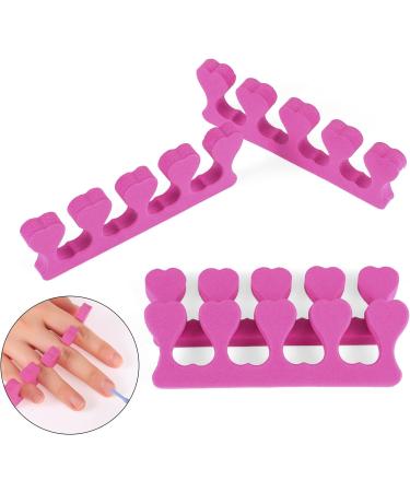 Dacitiery 20 Pcs Foam Toe Separator for Pedicure Manicure - Disposable Soft Sponge Nail Divider for Nail Art - Buy Online on GoSupps.com