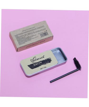 Healvian 2 Sets Eyebrow Soap Brow Shaping Cosmetic Supplies Non-decolorizing Brow Soap Brow Cream Gel Texture - Buy Online on GoSupps.com