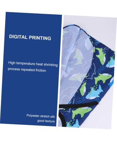 minkissy 1pc Printing Haircutting Cloth Haircutting Gown Polyester Pongee Cloth Haircutting Shawl Water Proof Apron Kid Apron Kids Aprons Waterproof Apron Small Fish Child Cloak - Buy Online on GoSupps.com